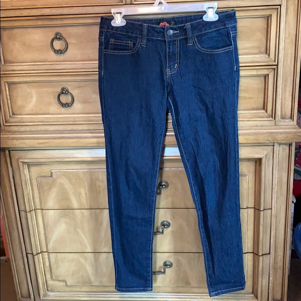 Dark wash jeans
